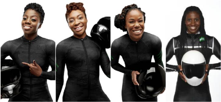 nigerian women's bobsled team